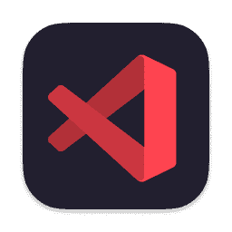Microsoft Visual Studio Code - Synthwave macOS icon