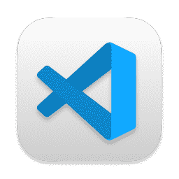 Microsoft Visual Studio Code macOS icon