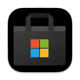 Microsoft Windows Store macOS icon
