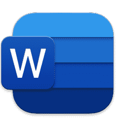 Microsoft Word macOS icon