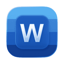 Microsoft Word macOS icon