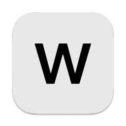 Microsoft Word macOS icon