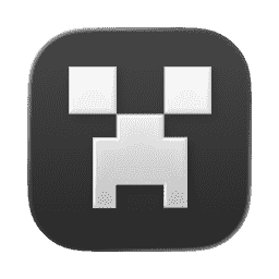 Minecraft (Clear Dark)