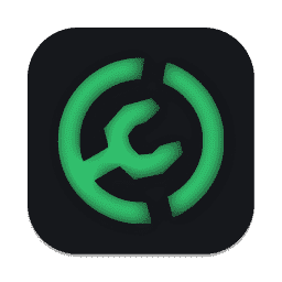 Modrinth Dark (Simple) macOS icon