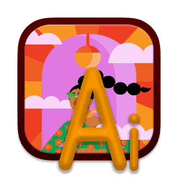 Monterey Illustrator 2022 macOS icon