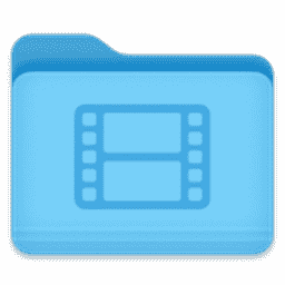 Movies Folder macOS icon
