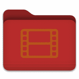 Movies Red Folder