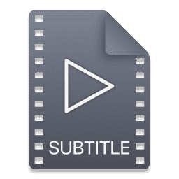 Movist Pro SUBTITLE - Document macOS icon