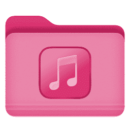 Music Folder Red