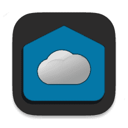 MyCloud  Dark mode 2 macOS icon
