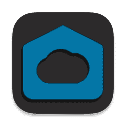 MyCloud  Dark mode macOS icon