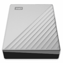 My Passport Ultra 4TB Grey macOS icon