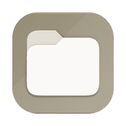 Nautilus (Gnome Files) macOS icon