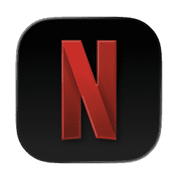 Netflix (Liquid Glass) macOS icon