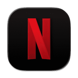 Netflix | Liquid Glass (Dark) macOS icon