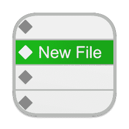 New File Menu Lite macOS icon