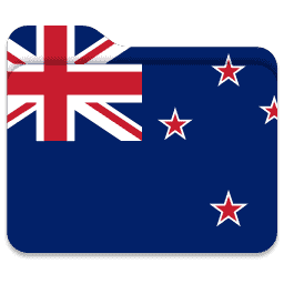 New Zealand flag Folder