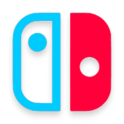 Nintendo Switch (flat red/blue) macOS icon
