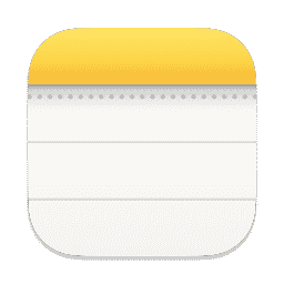 Notes macOS icon
