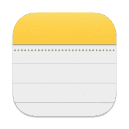 Notes macOS icon