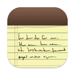 Notes macOS icon