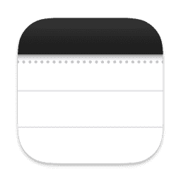 Notes / Notion macOS icon