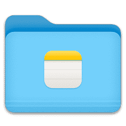 Notes folder 