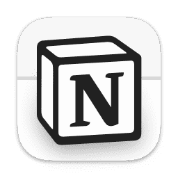 Notion macOS icon