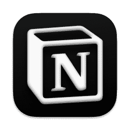 Notion macOS icon