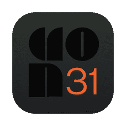 Notion Calendar, Dark (Cron) macOS icon