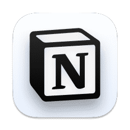 Notion macOS icon
