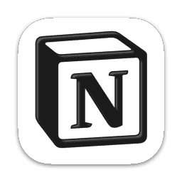 Notion macOS icon