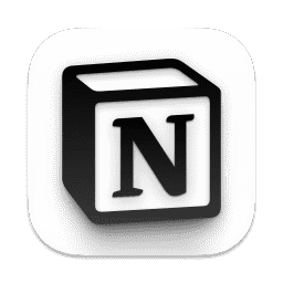 Notion macOS icon