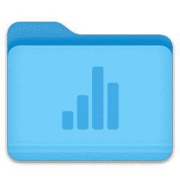 Numbers - Folder macOS icon