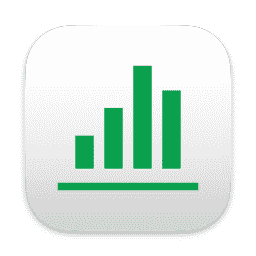 Numbers macOS icon