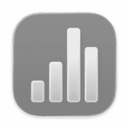 Numbers (Clear Light) (macOS 26.2+) macOS icon