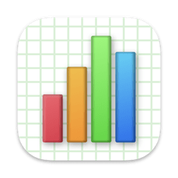 Numbers macOS icon