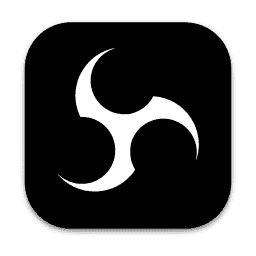 OBS (Dark) macOS icon