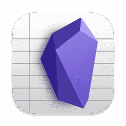 Obsidian macOS icon
