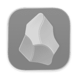 Obsidian (Clear Light) (macOS 26.2+) macOS icon