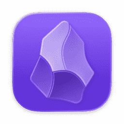 Obsidian (Default) macOS icon