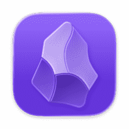 Obsidian (Default) (macOS 26.2+) macOS icon