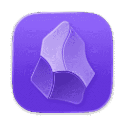 Obsidian (Default) macOS icon