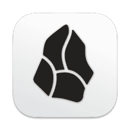 Obsidian macOS icon