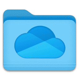 OneDrive Folder macOS icon