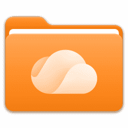 OneDrive Folder (Orange Light)