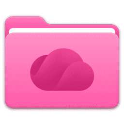 OneDrive Folder (Pink)