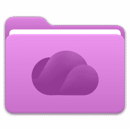 OneDrive Folder (Purple)