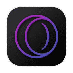 Opera GX - Dark macOS icon