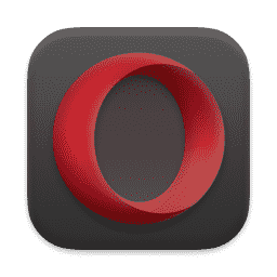 Opera macOS icon